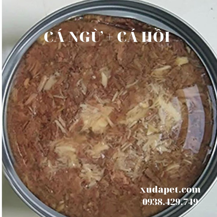 PATE CHO MÈO TỪ NHẬT BẢN VỊ CÁ NGỪ VÀ CÁ HỒI