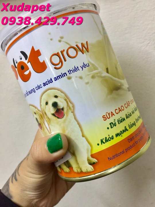Sữa Bột Cho Chó Pet Grow