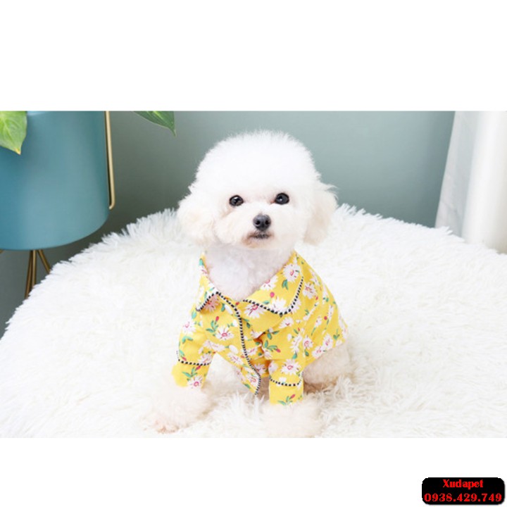 Áo Pijama Sành Điệu Cho Chó Mèo