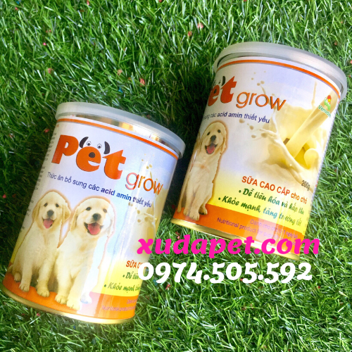 Sữa Bột Cho Chó Pet Grow