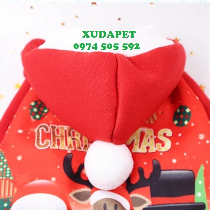 Áo hình chibi mừng Giáng Sinh an lành Xudapet