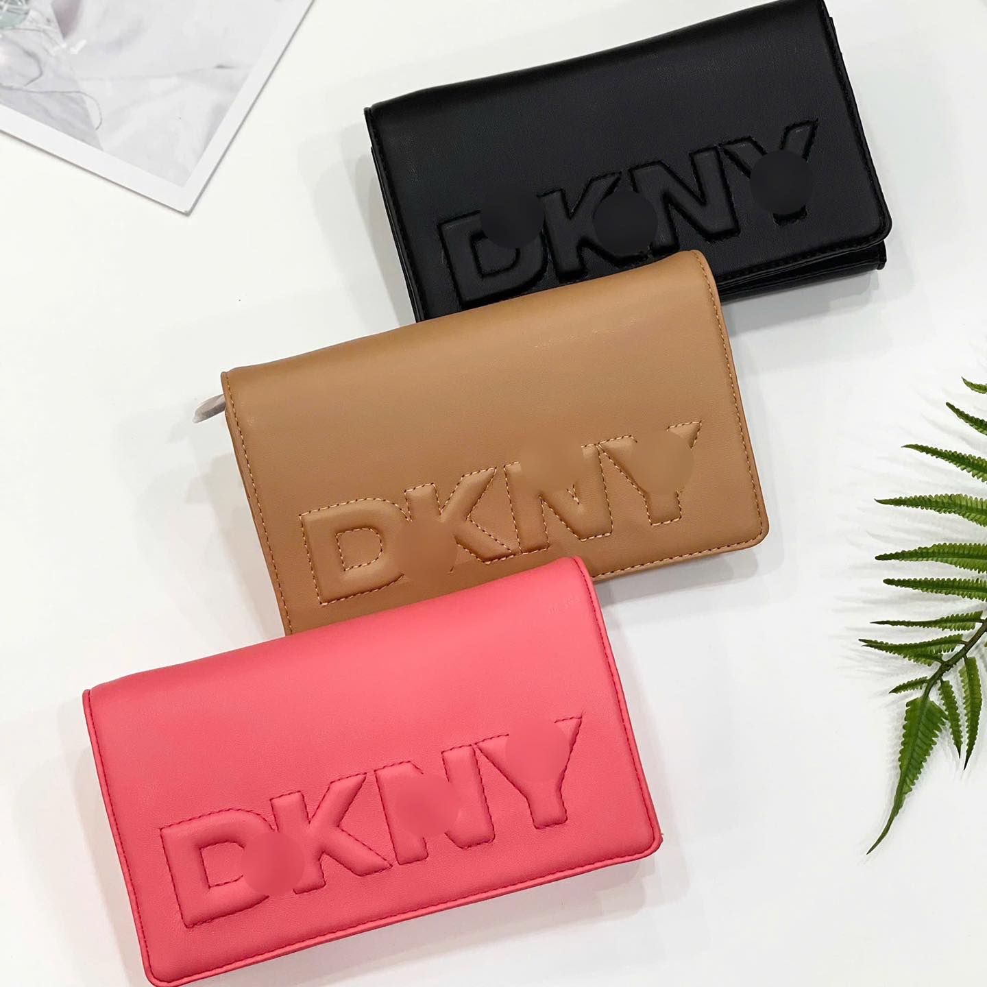 D-K-🔰 Clutch cao cấp kèm dây đeo chéo