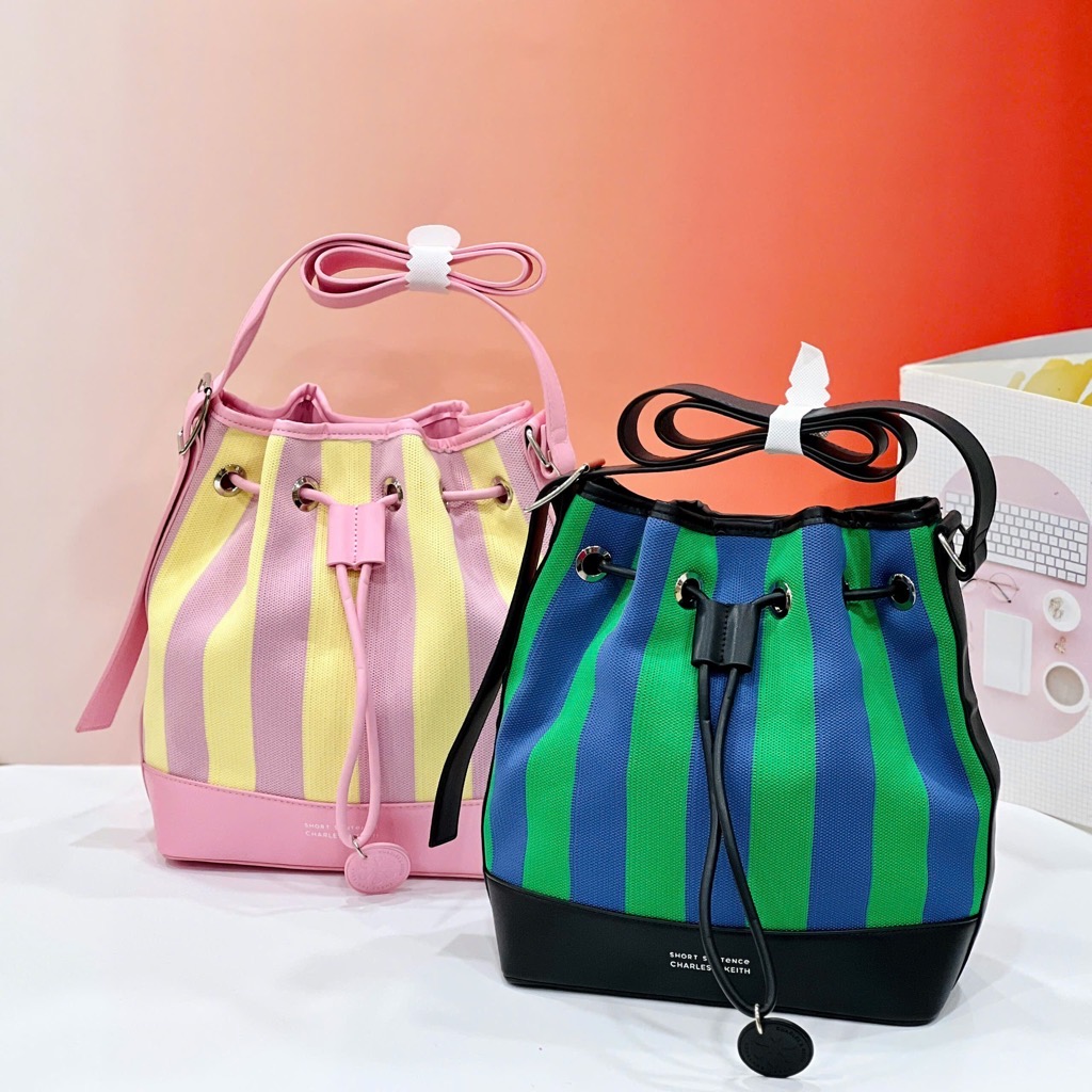 TÚI C.NK BUCKET STRIPED Sọc