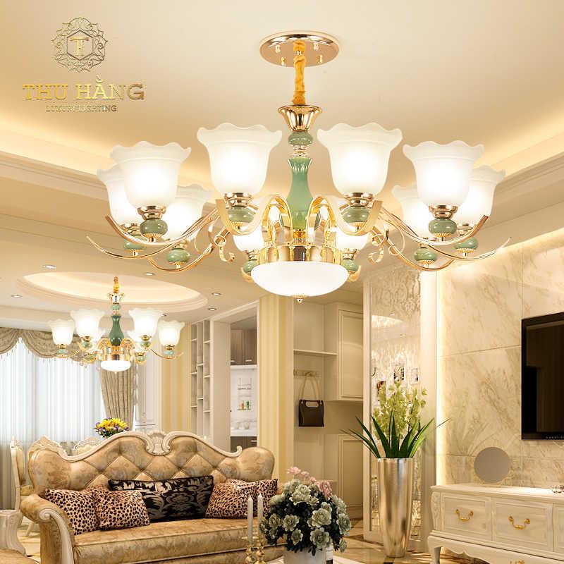 Mẫu đèn chùm phòng khách chung cư hiện đại Mẫu Đèn Chùm Phòng Khách Chung Cư Hiện Đại