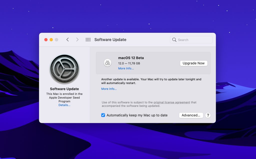 Một số lưu ý khi tiến hành Update MacOs cho Macbook