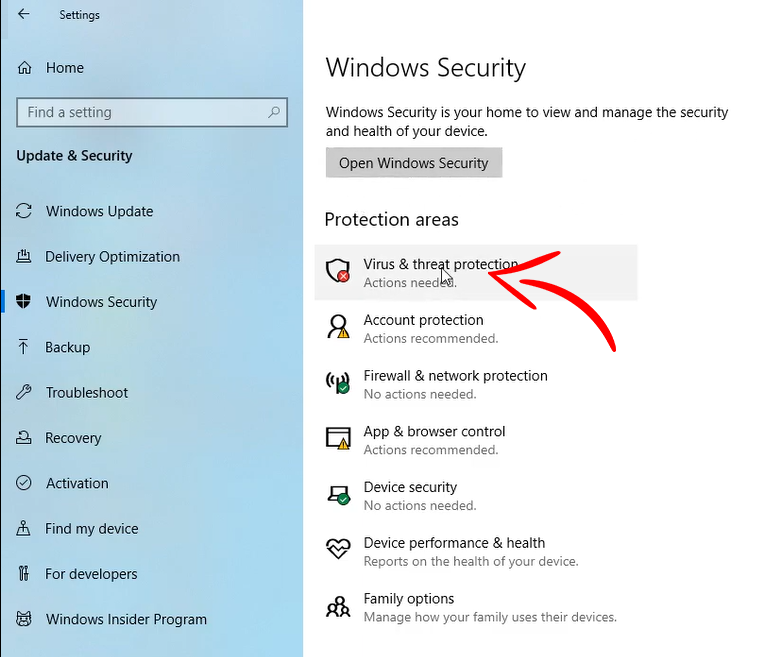 Tắt Windows Security Win 10 phiên bản mới nhất 