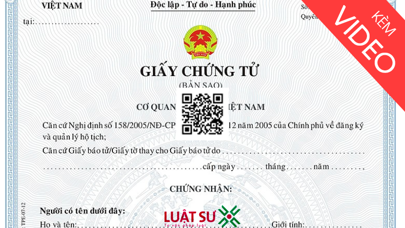 Thủ tục cấp bản sao trích lục khai tử cấp xã Thủ tục cấp bản sao trích lục khai tử cấp xã