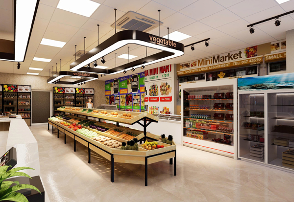 XƯỞNG SẢN XUẤT KỆ GỖ BÀY RAU CỦ QUẢ TẠI HÀ NỘI