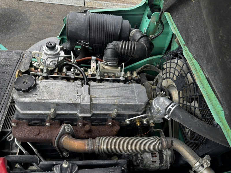 động cơ mitsubishi s4s xe nâng cũ đời cao