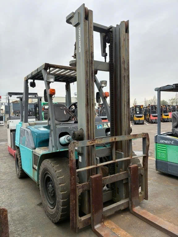 khung nâng 4m xe nâng bãi nhật sumitomo 4.5t