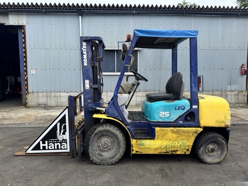 tháp nâng 3m và bộ dịch giá thủy lực xe nâng dầu komatsu 2.5 tấn
