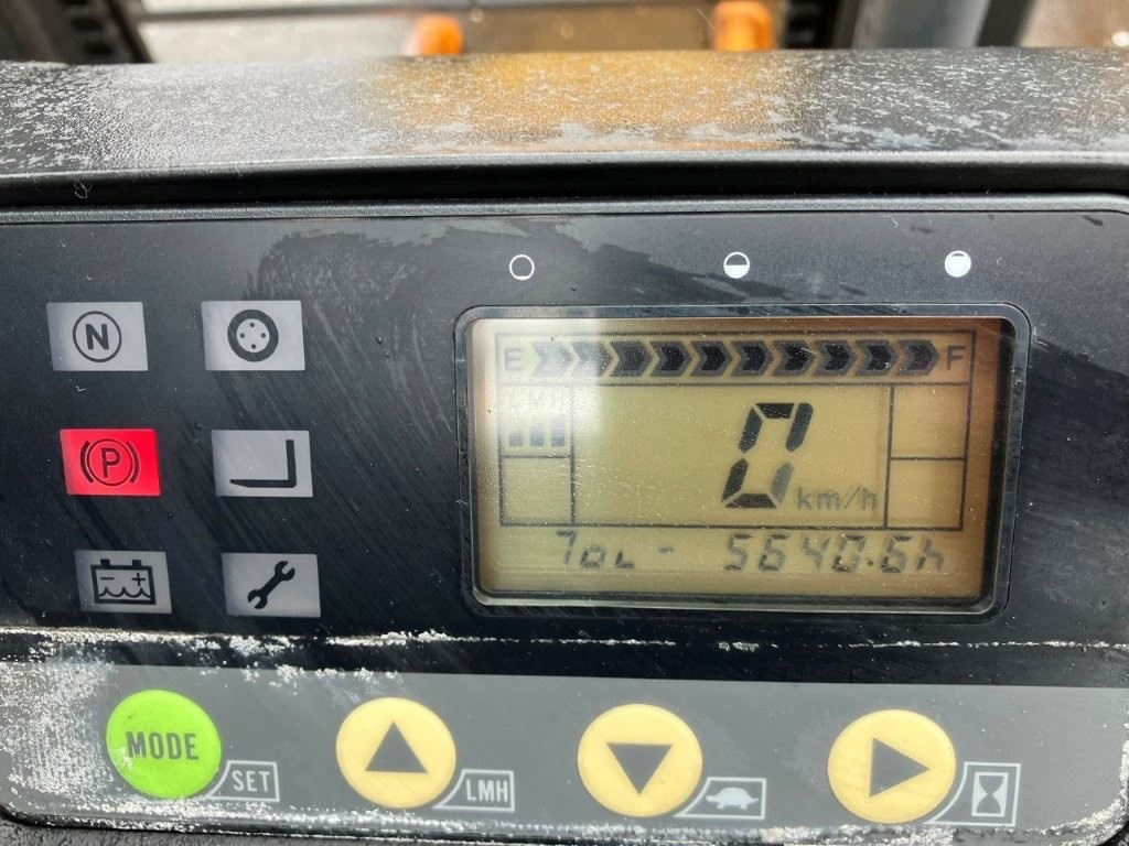 màn hình lcd điện tử hiển thị giờ xe nâng điện komatsu fb15-12