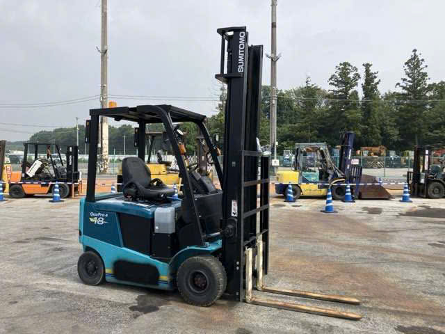 xe nâng điện ngồi lái 1.8 tấn sumitomo 41fb18pxiii nâng cao 4.5m dịch giá