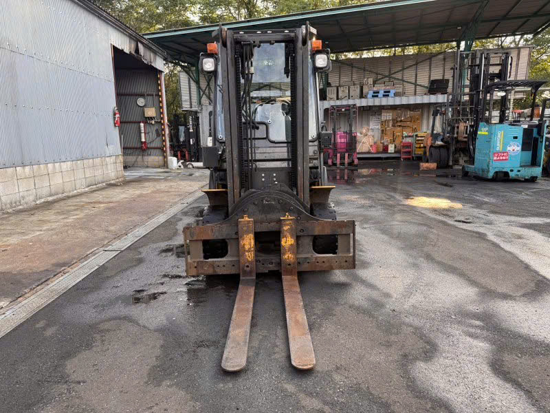 bộ mâm xoay lật đổ 360 độ xe nâng điện komatsu 2.5 tấn