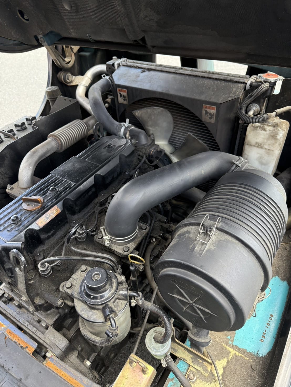 Xe nâng dầu 2,5 tấn SUMITOMO 11-FD25PAXI92D số tự động cực đẹp sản xuất 2009