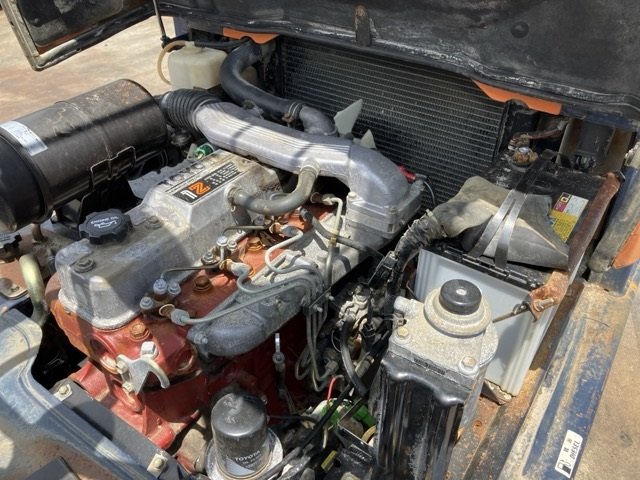 Xe nâng cũ toyota 3 tấn 5FD30 số sàn lốp kép Nhật bãi