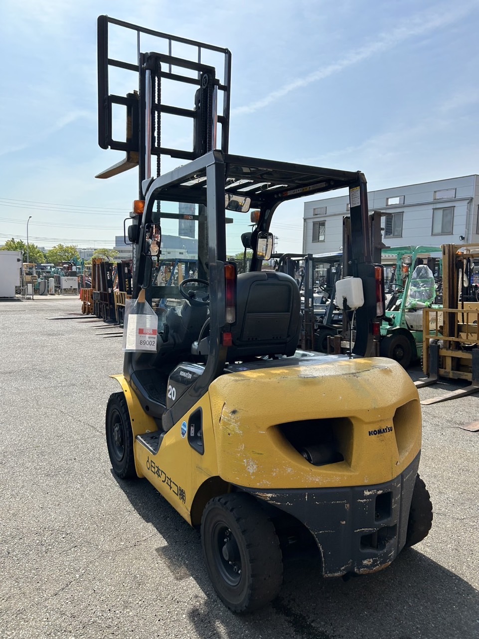 Bán Xe Nâng Cũ Nhật Bãi 2 Tấn Komatsu FD20C-17 Số Sàn Đời Cao -Giá Tốt Nhất