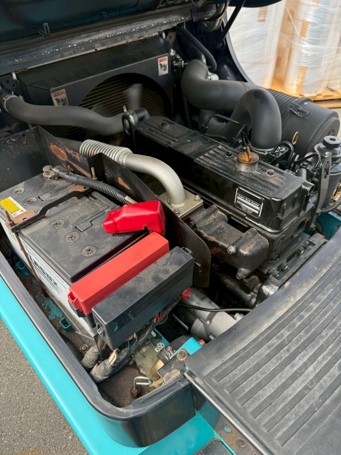 Xe nâng dầu 2,5 tấn SUMITOMO 11FD25PAXI98D số tự động đời 2013