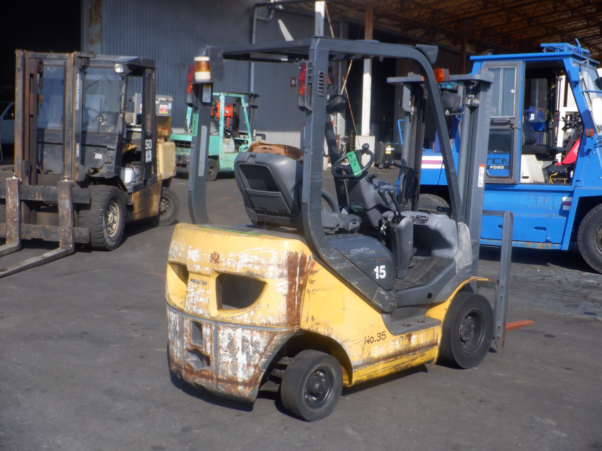 XE NÂNG DẦU KOMATSU FD15C-21 1200222 Hotline: 096.235.1368