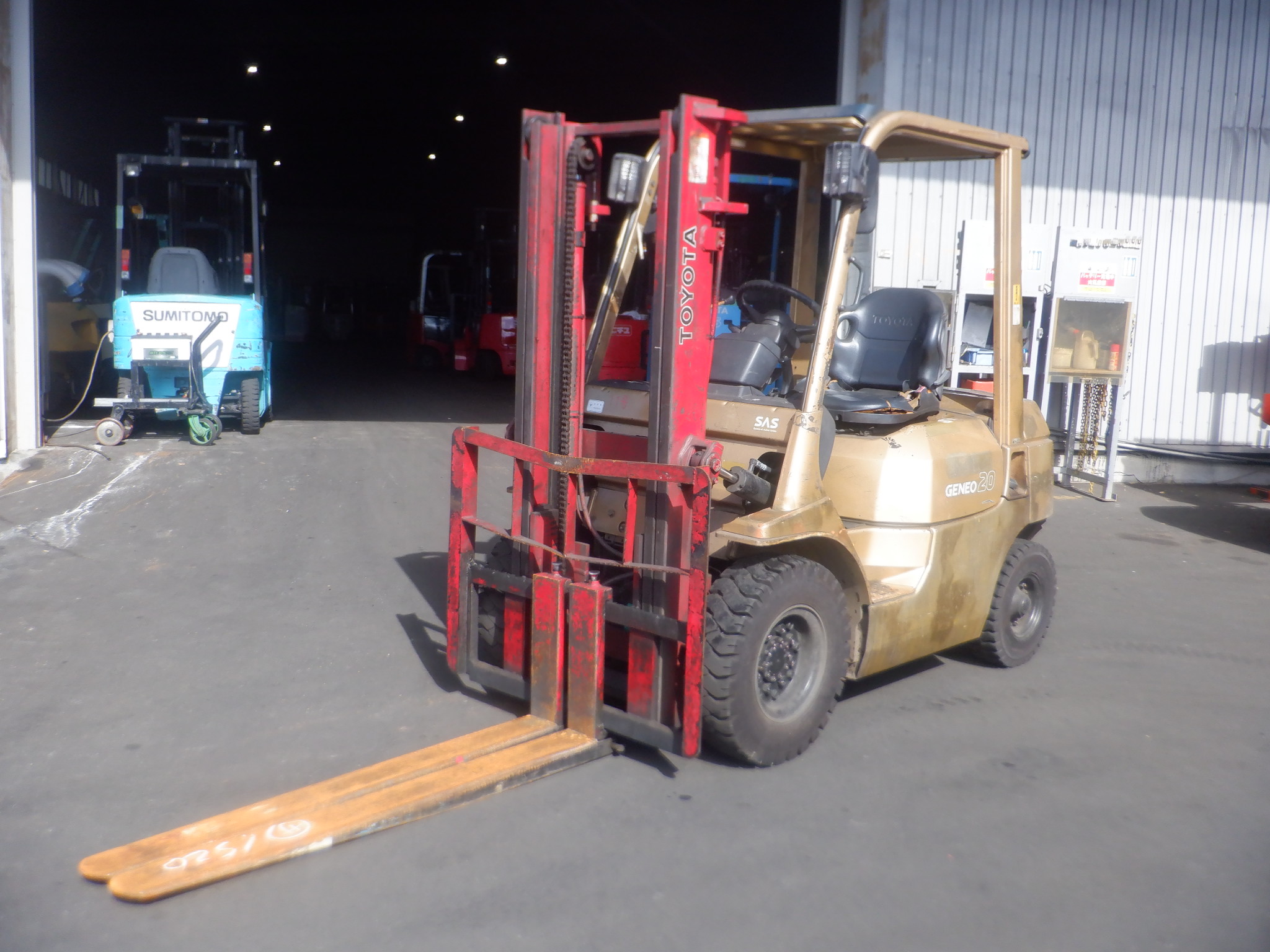 XE NÂNG DẦU TOYOTA 7FD20 20435 - Hotline: 096.235.1368