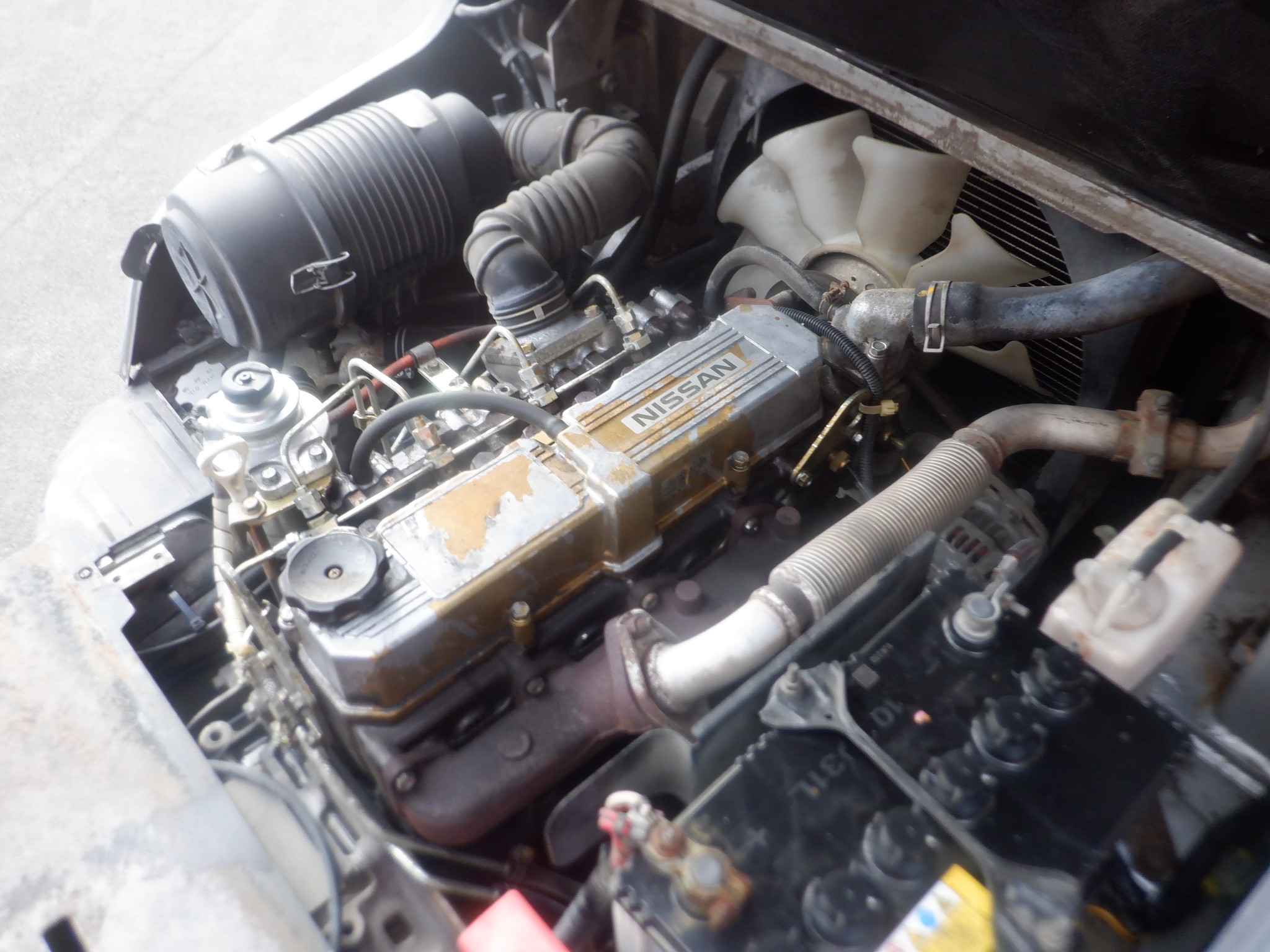 XE NÂNG DẦU NISSAN 2.5 Tấn YL02A25 004697 Hotline: 096.235.1368