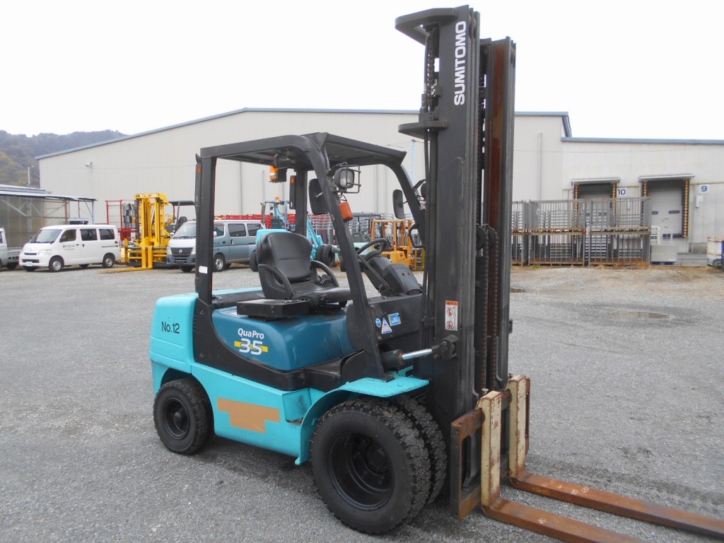 Xe nâng dầu 3,5 tấn Sumitomo 13FD35PAXI94D nâng cao 5,5m đời 2015 – Nhập khẩu Nhật Bản, cực chất!