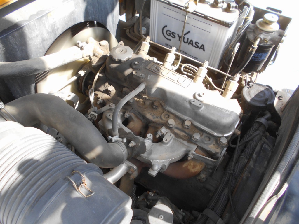 Xe nâng dầu 3 tấn TCM FD30Z5 số sàn, dịch giá nâng cao 4 m nhập Nhật