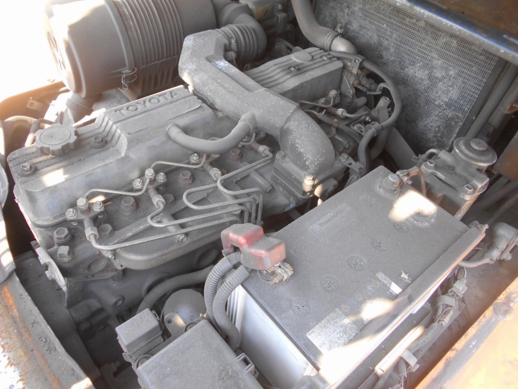 Xe nâng dầu 4 tấn TOYOTA 7FDK40 tháp nâng cao 5m, sản xuất 2009