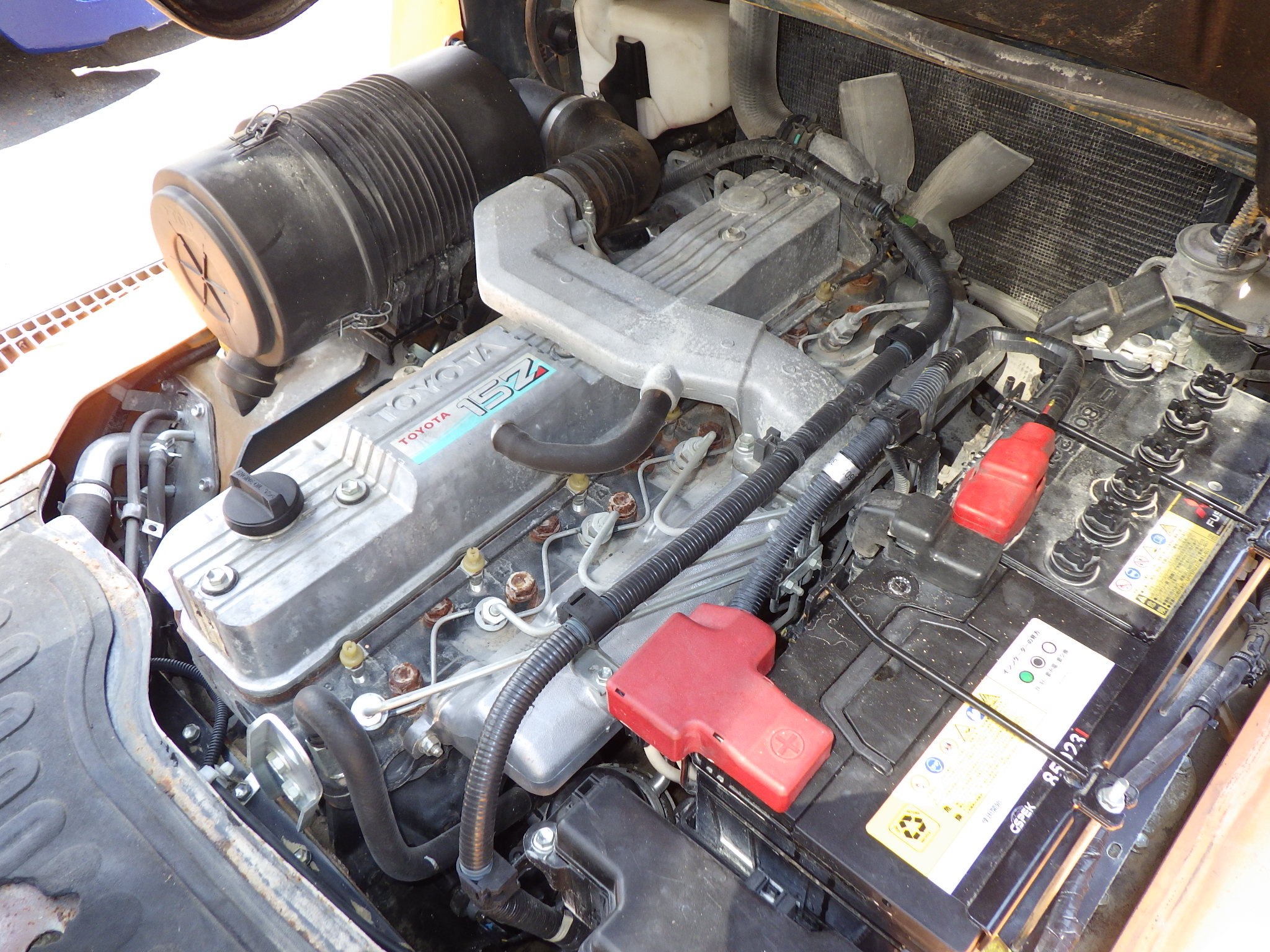 Xe nâng dầu 3,5 tấn TOYOTA 7FD35 số sàn, lốp kép, gật gù siêu đẹp đời 2014