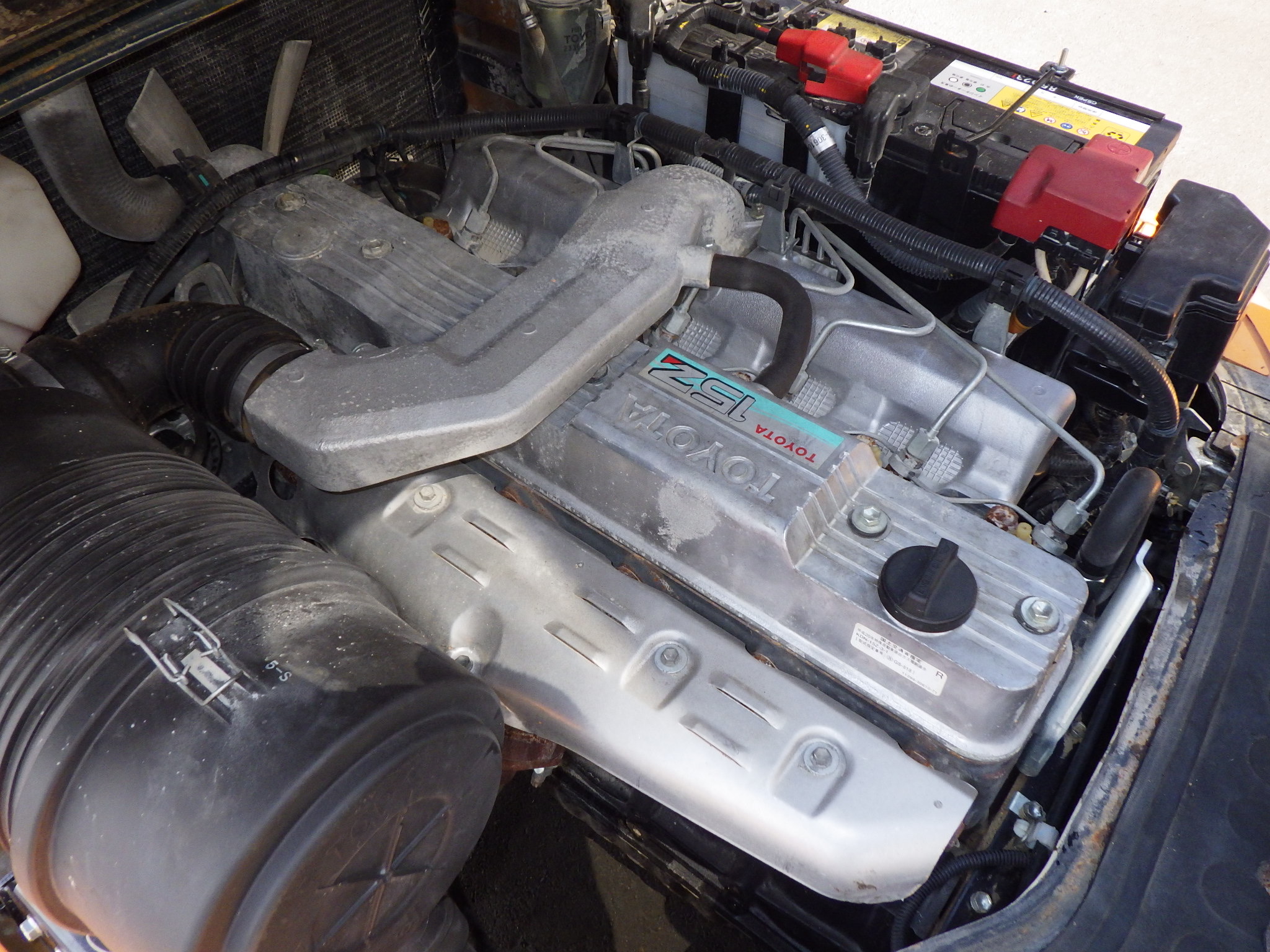 Xe nâng dầu 3,5 tấn TOYOTA 7FD35 số sàn, lốp kép, gật gù siêu đẹp đời 2014