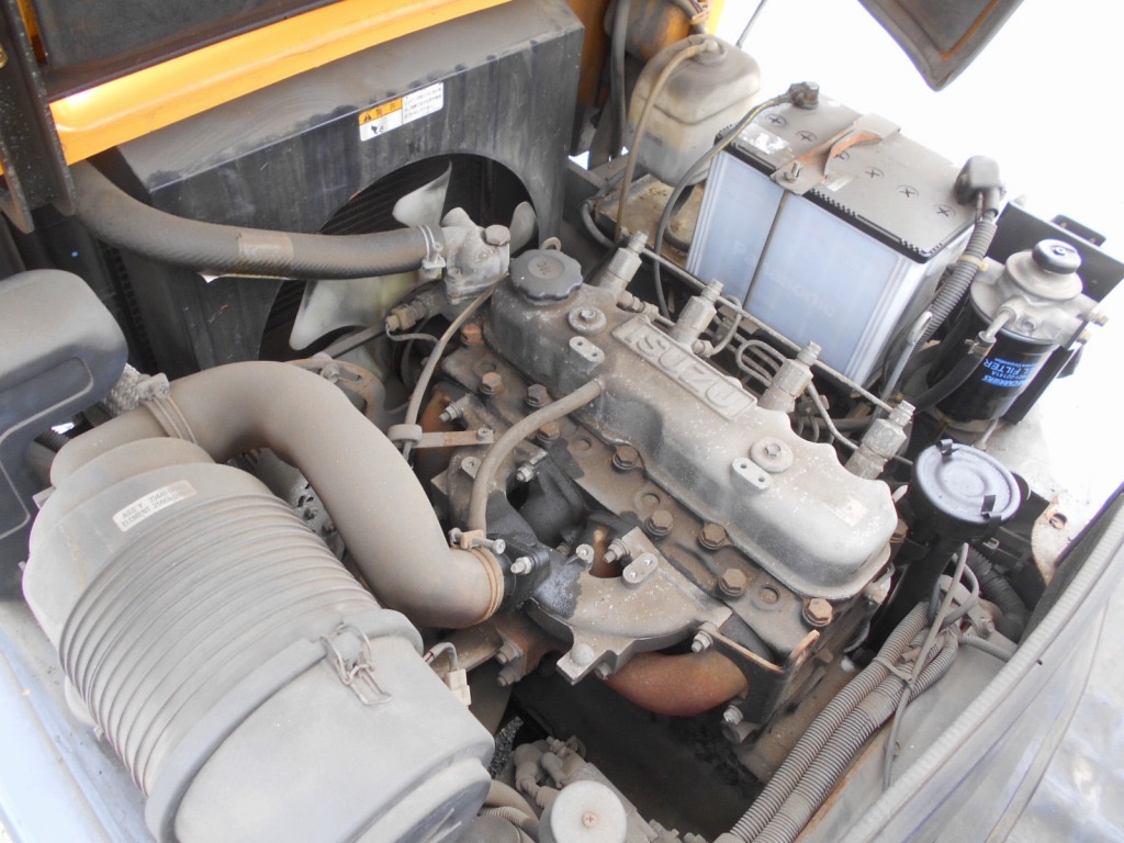 Xe nâng dầu 2,5 tấn TCM FD25Z5 số sàn, dịch giá nâng cao 4 m nhập Nhật