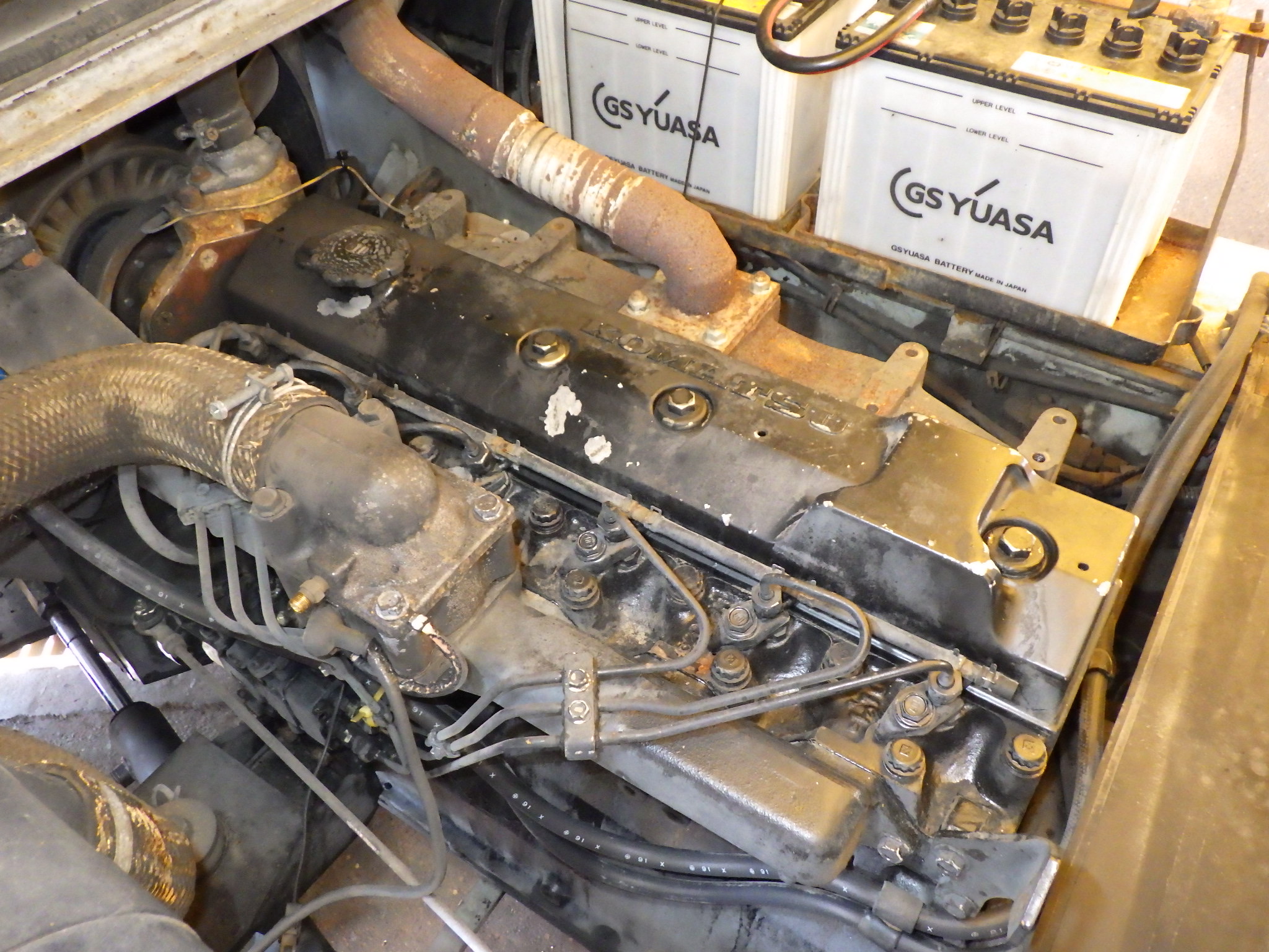 Xe nâng dầu 4,5 tấn KOMATSU FD45-5 số sàn, dịch giá Nhập Nhật cực đẹp