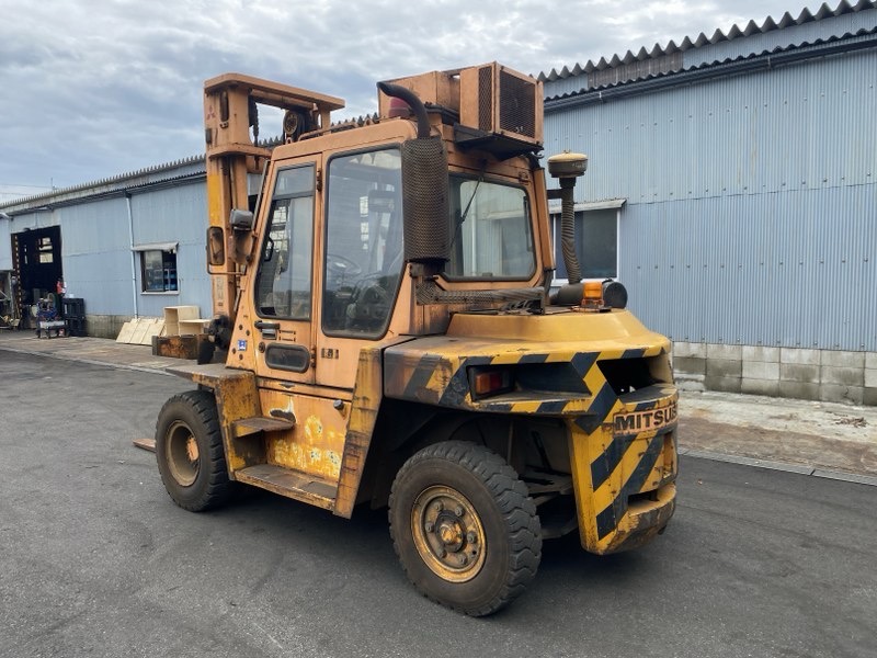 Xe nâng dầu 6 tấn MITSUBISHI FD60 nâng cao 4m giá rẻ Nhập Nhật