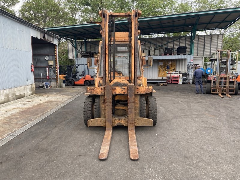 Xe nâng dầu 6 tấn MITSUBISHI FD60 nâng cao 4m giá rẻ Nhập Nhật