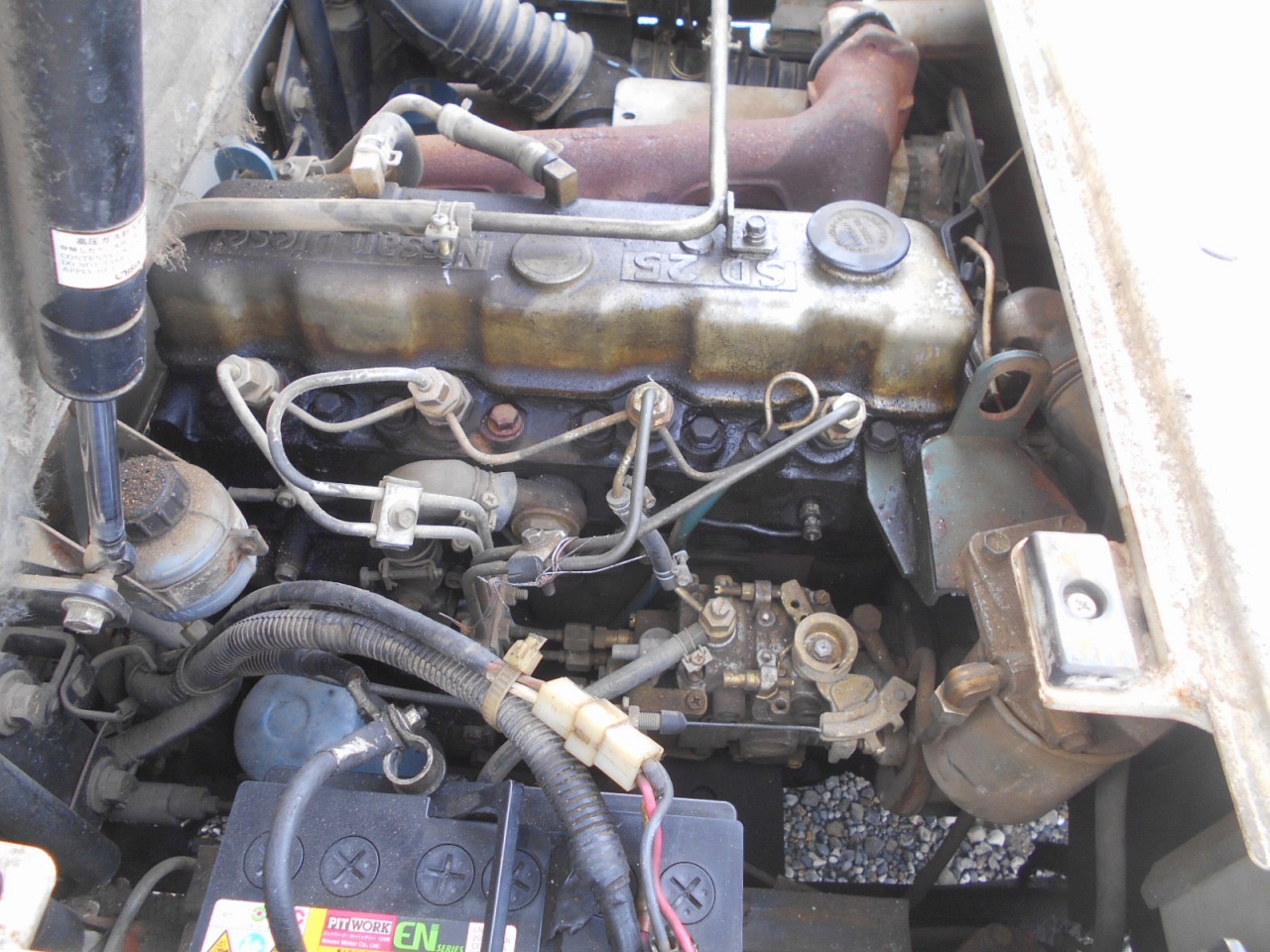 Xe nâng dầu 3 tấn NISSAN EGH02M30 số sàn nhập nhật giá rẻ