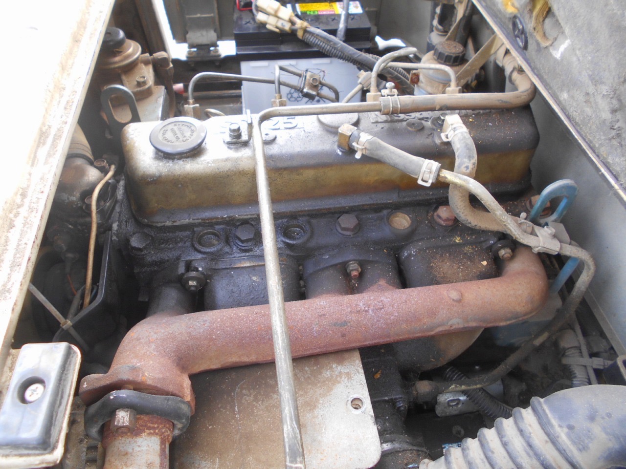 Xe nâng dầu 3 tấn NISSAN EGH02M30 số sàn nhập nhật giá rẻ