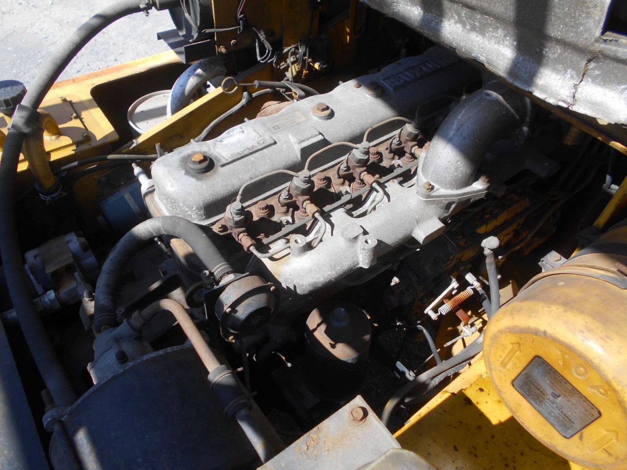 Xe nâng 6 tấn TCM FD60Z7 số tự động, dịch càng nhập khẩu từ Nhật Bản