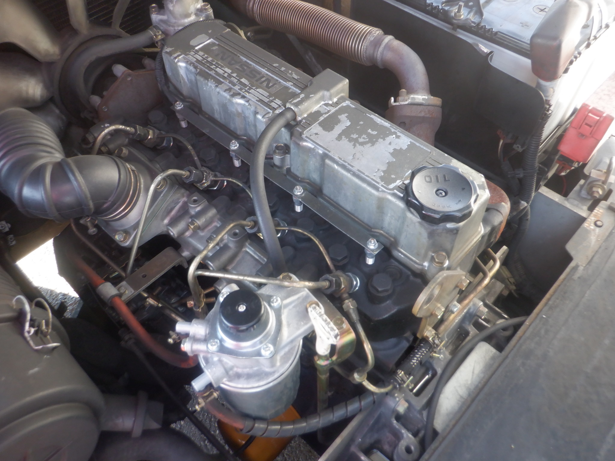 Xe nâng 3,5 tấn Nissan YGL02A35 động cơ S4S 4 máy Nhập Nhật