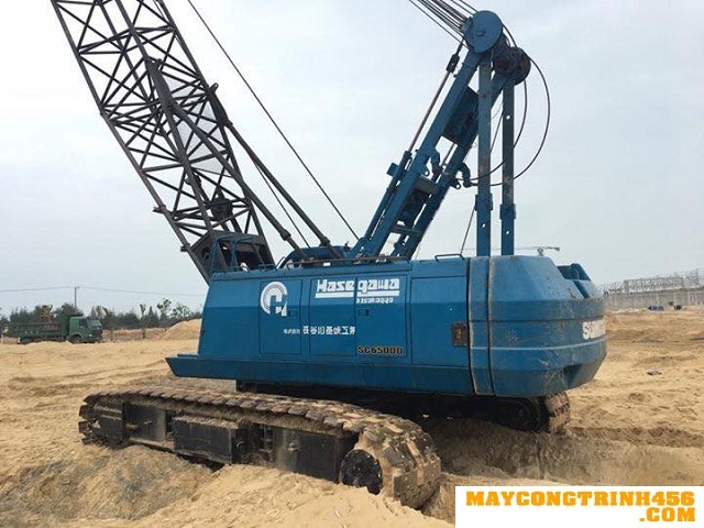 Cho thuê cẩu xích 45-50-55-60-65 tấn tại Đà Nẵng, Quảng Ngãi