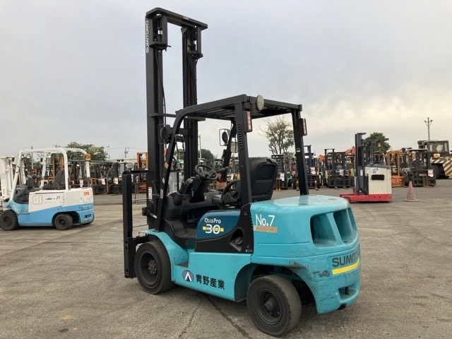 Xe nâng SUMITOMO 13FD30PAXI94D 3 tấn số tự động, nâng cao 5,5m dịch giá, đời cao