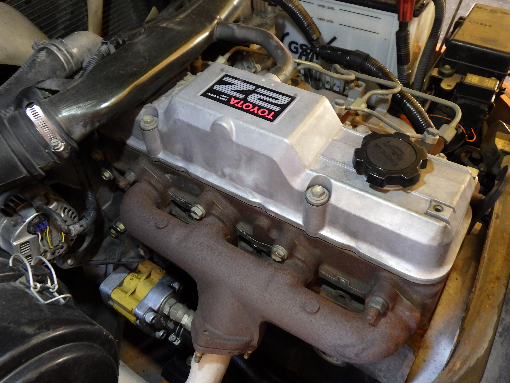 Xe nâng Nhật bãi TOYOTA 7FD35 số tự động gật gù, động cơ 2Z 4 máy