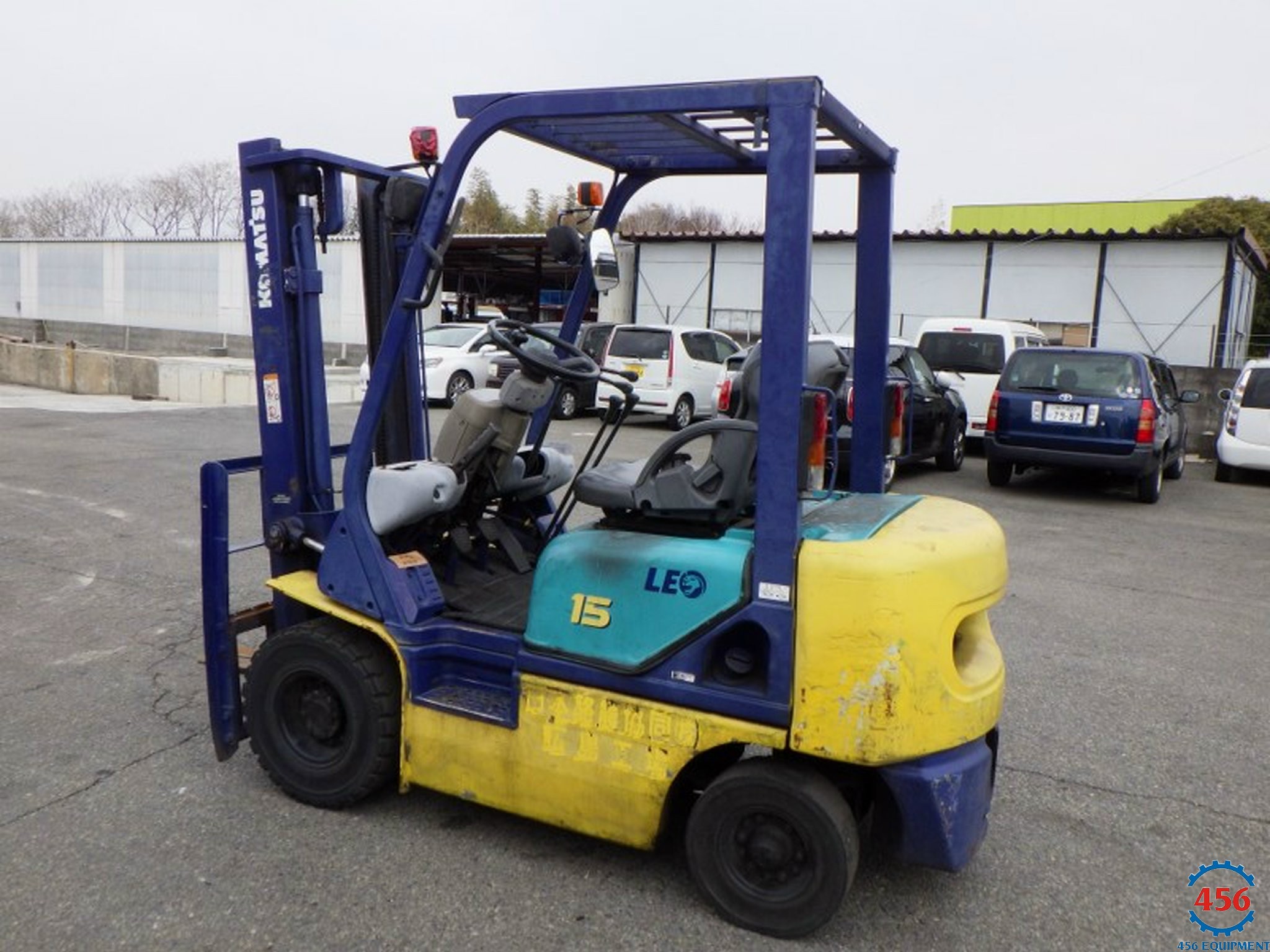 Xe nâng cũ 1,5 tấn Komatsu FD15C-16 số sàn