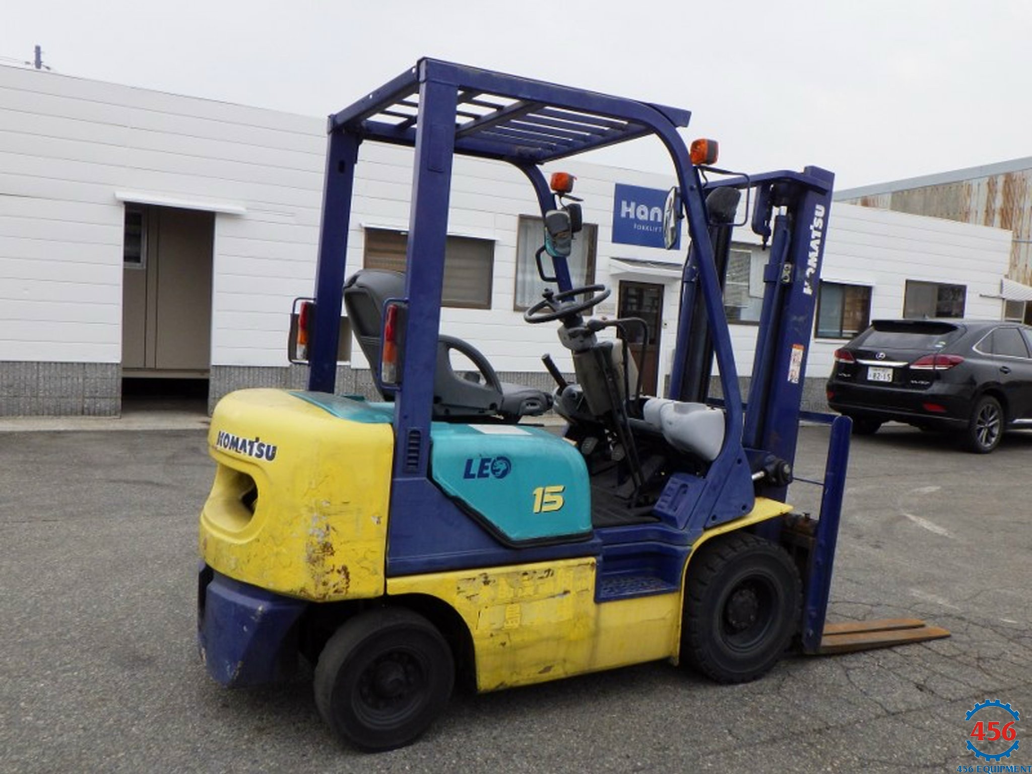 Xe nâng cũ 1,5 tấn Komatsu FD15C-16 số sàn