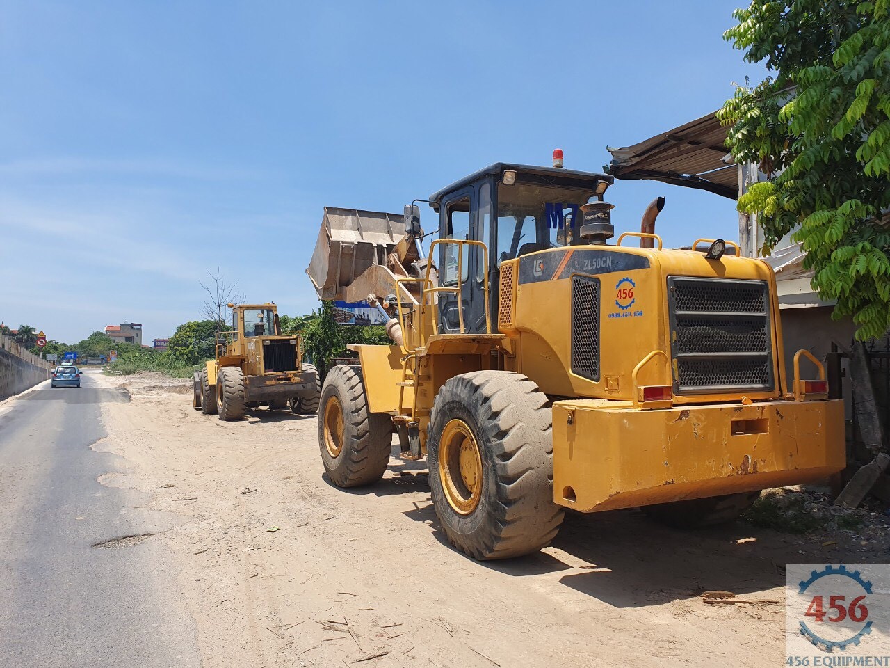 BÁN XÚC LẬT CŨ GẦU 3 KHỐI LIUGONG 50CN SẢN XUẤT NĂM 2014