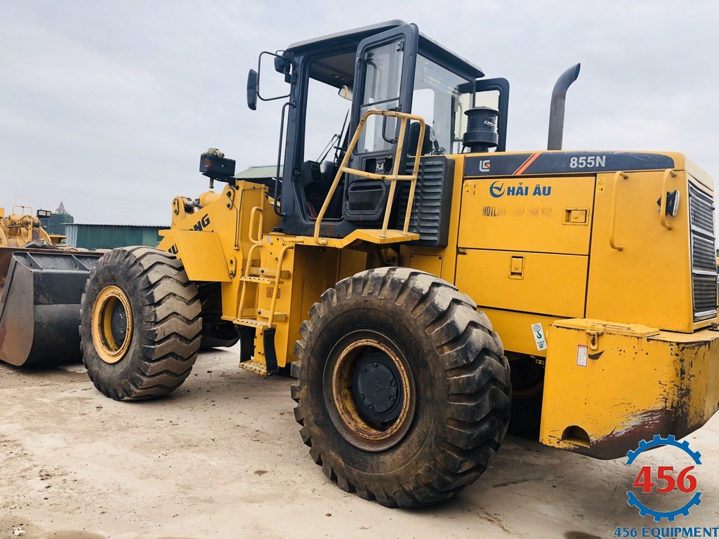 BÁN XÚC LẬT CŨ TRUNG QUỐC LIUGONG 855N GẦU 3,6 KHỐI