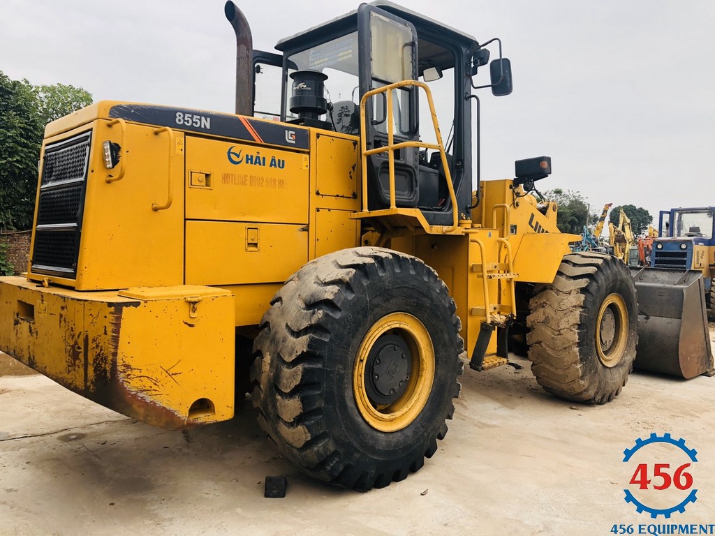 BÁN XÚC LẬT CŨ TRUNG QUỐC LIUGONG 855N GẦU 3,6 KHỐI