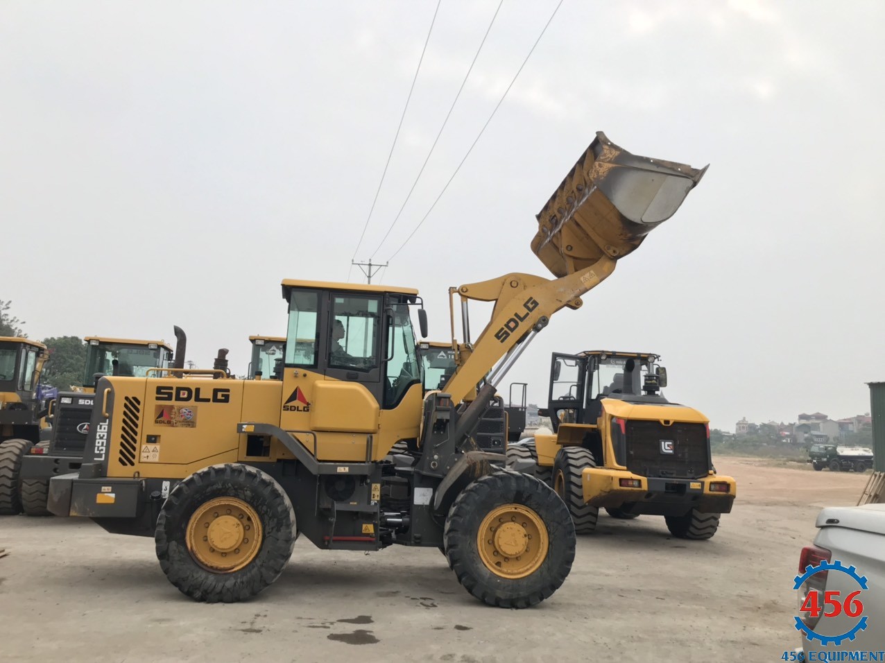 BÁN MÁY XÚC LẬT CŨ SDLG L936 GẦU 2.2 M3