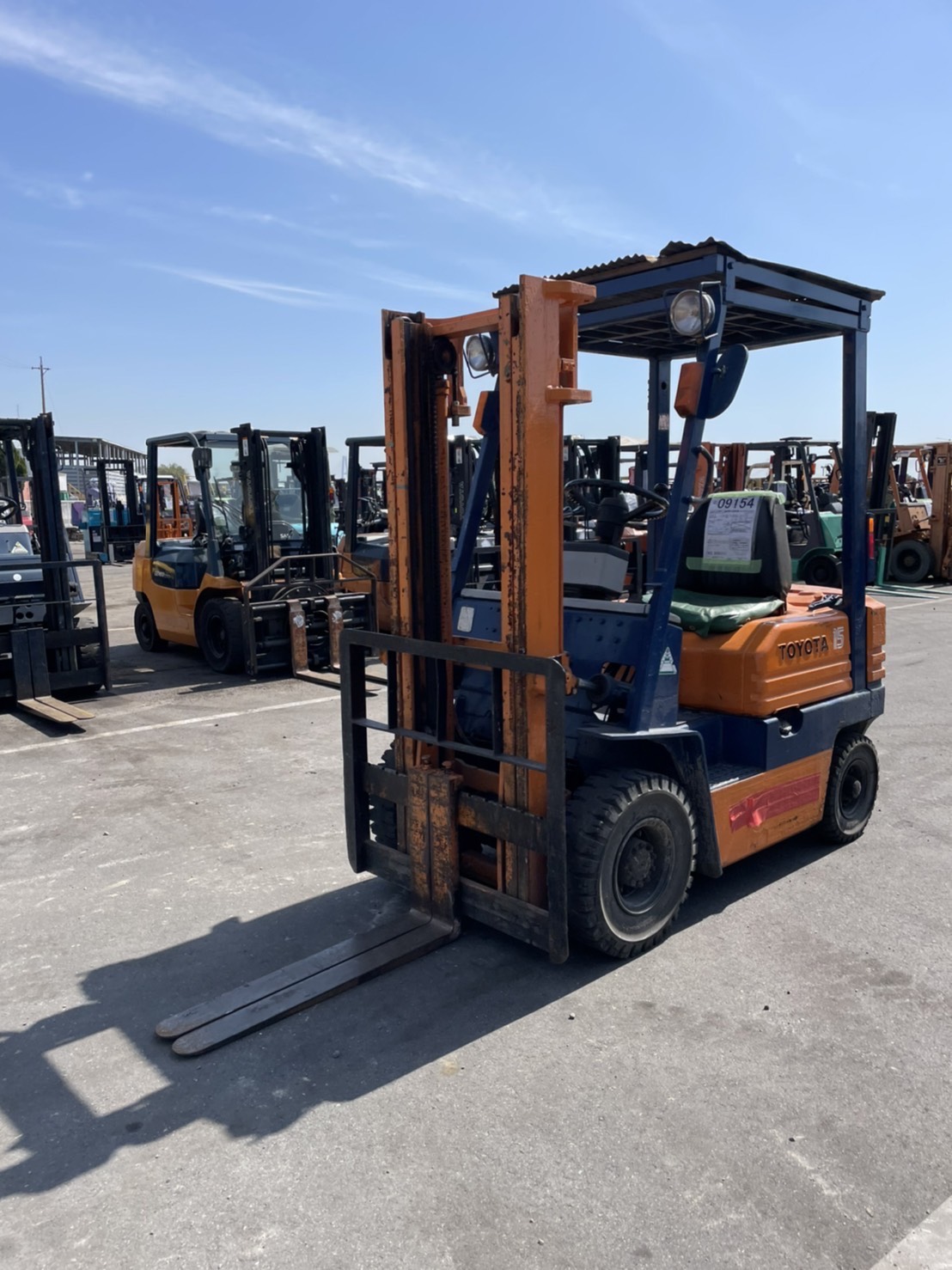 XE NÂNG NHẬT BÃI TOYOTA 5FD15 - 096.235.1368