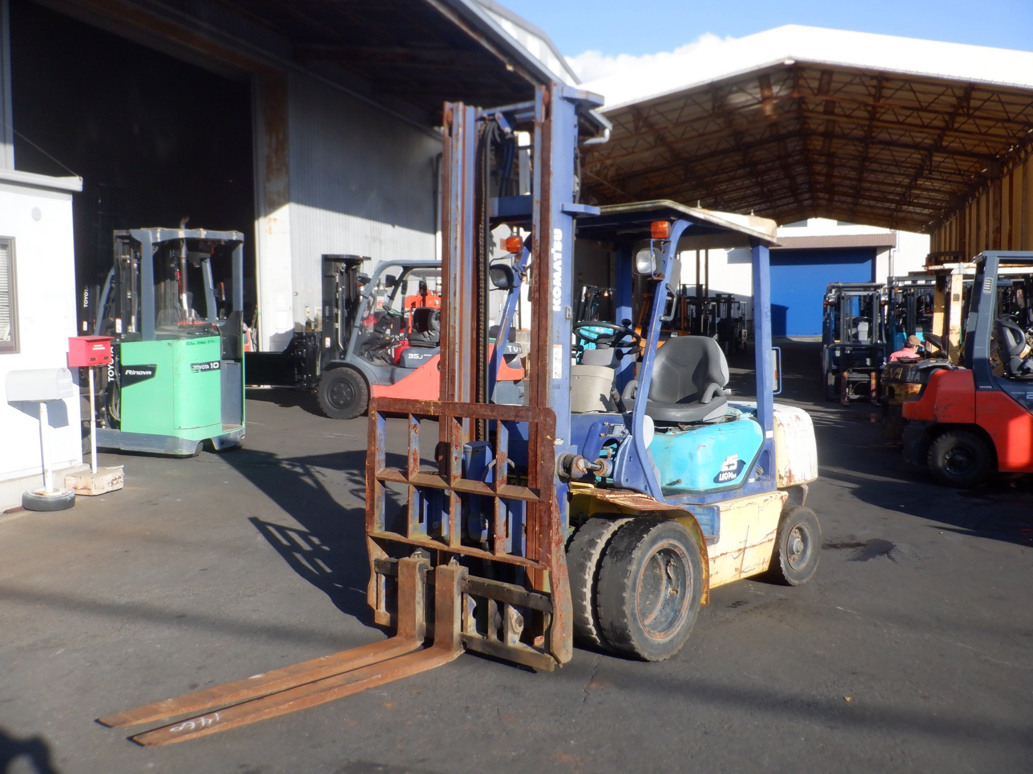 XE NÂNG NHẬT BÃI KOMATSU FD25T-14 - 096.235.1368
