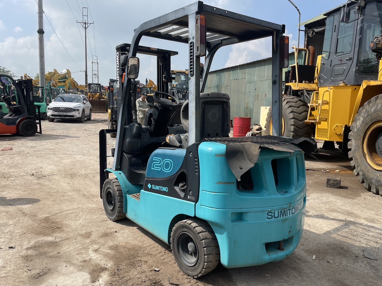 XE NÂNG DẦU SUMITOMO 2T 03FD20PAXI92D 10487 Hotline: 096.235.1368